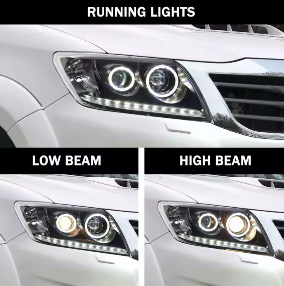 2012 To 2015 Halo headlights