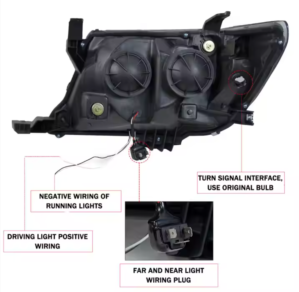 2012 To 2015 Halo headlights