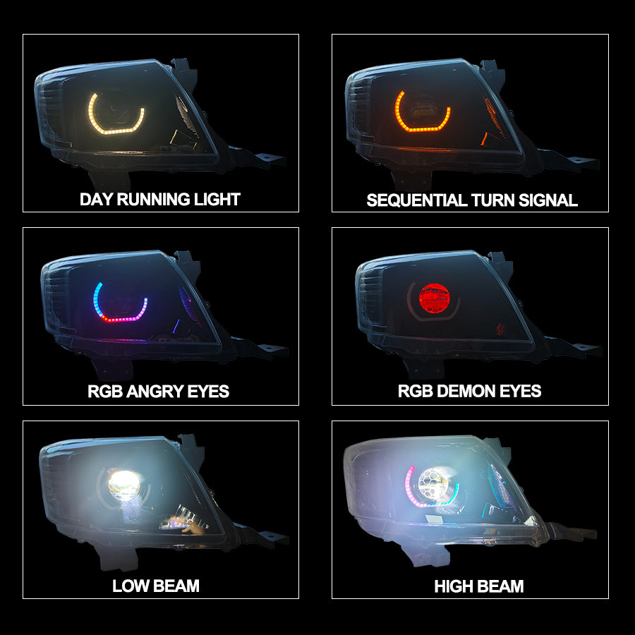 2012 To 2015 Angry Eye Headlights